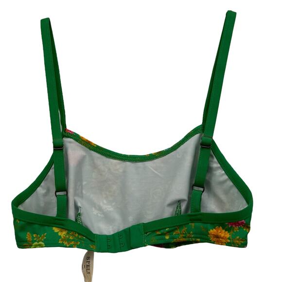 Spell x Free People Flora Bralette Citrus Crush NEW Green Women's XS Cottagecore - Picture 2 of 8